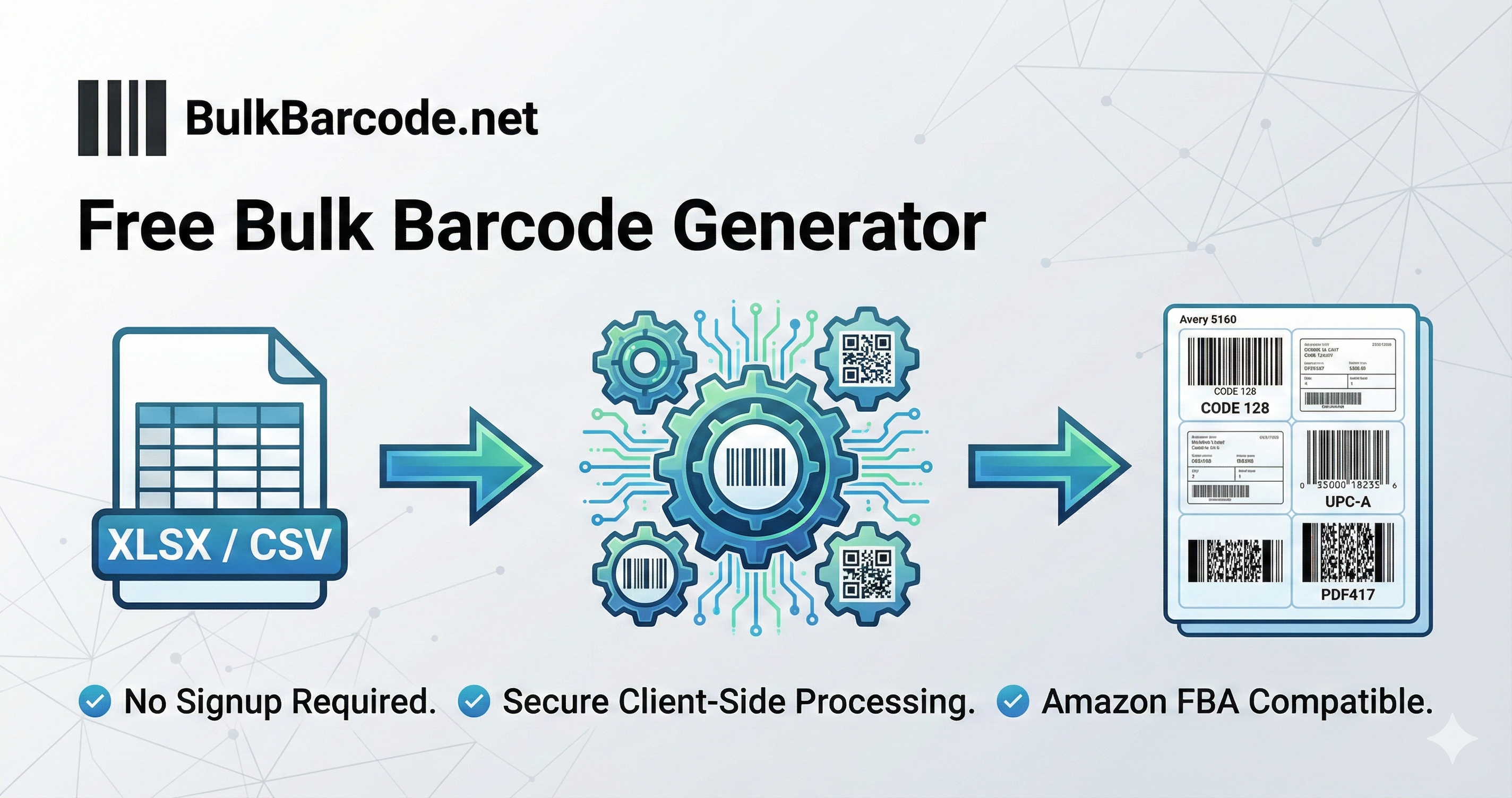 Free Bulk Barcode Generator - Create 1000+ Labels (No Sign-up)